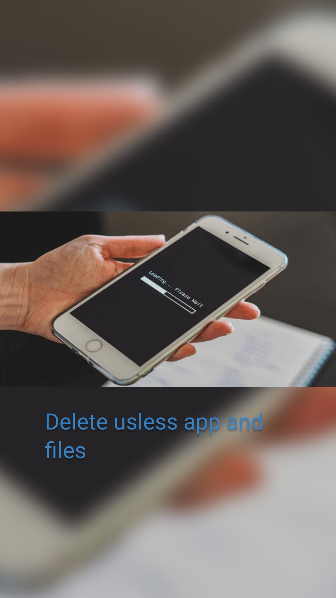 Delete usless app and files